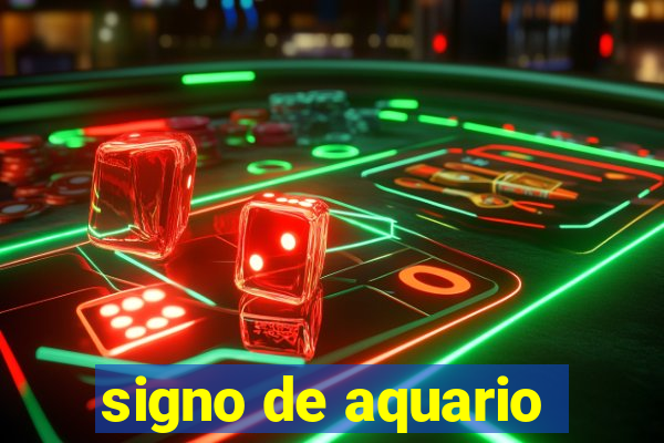 signo de aquario